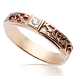 помолвочное кольцо Avangard на заказ SGPP079